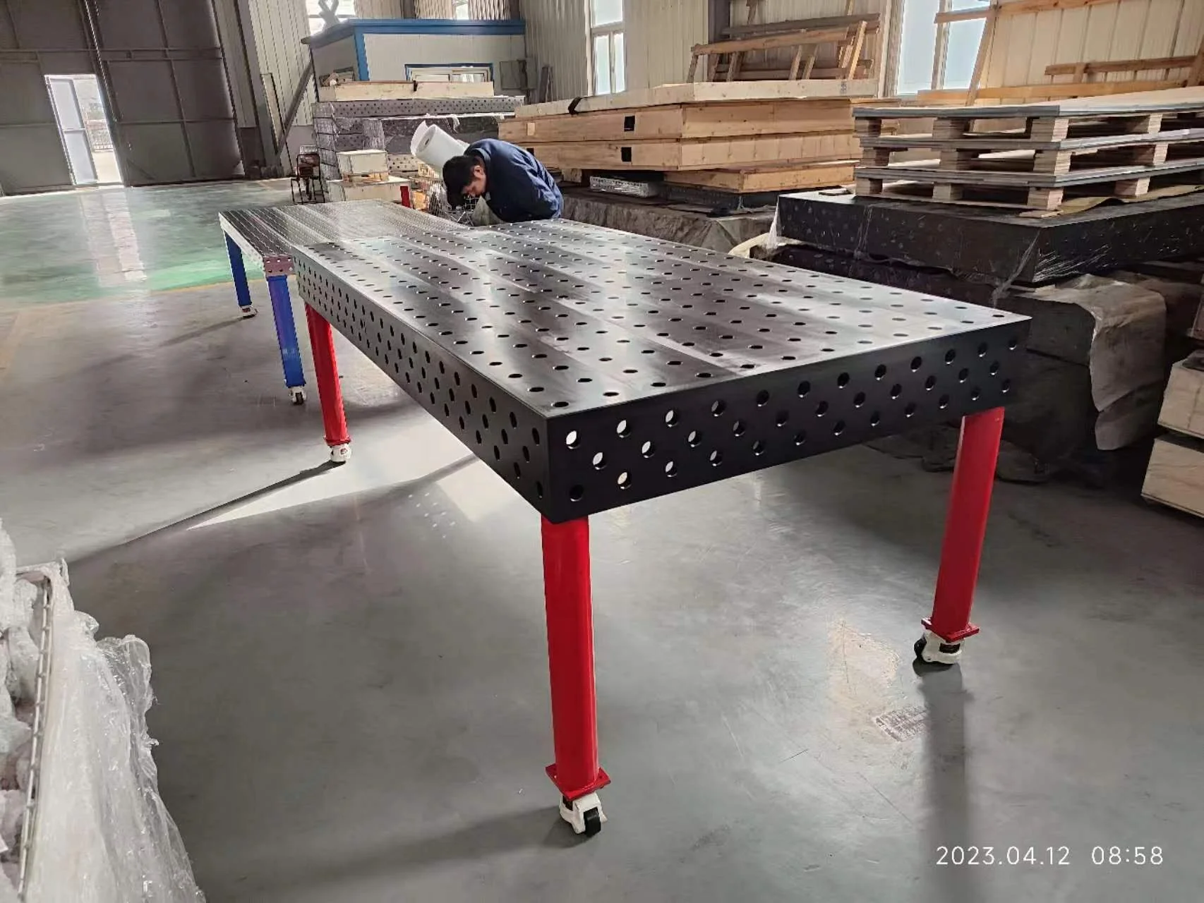 cast iron welding table D28 type