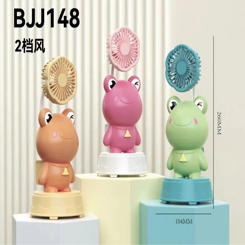 USB Charging Handheld Astronaut Mini Fan Portable Silent Foldable Plastic Fan Office Student RV Hotel Garage English Table