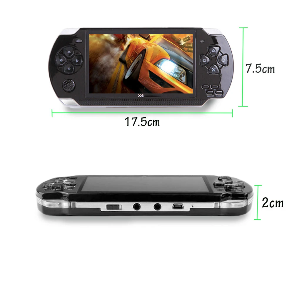 16GB retro handheld video game console for PSP 3000 classic games