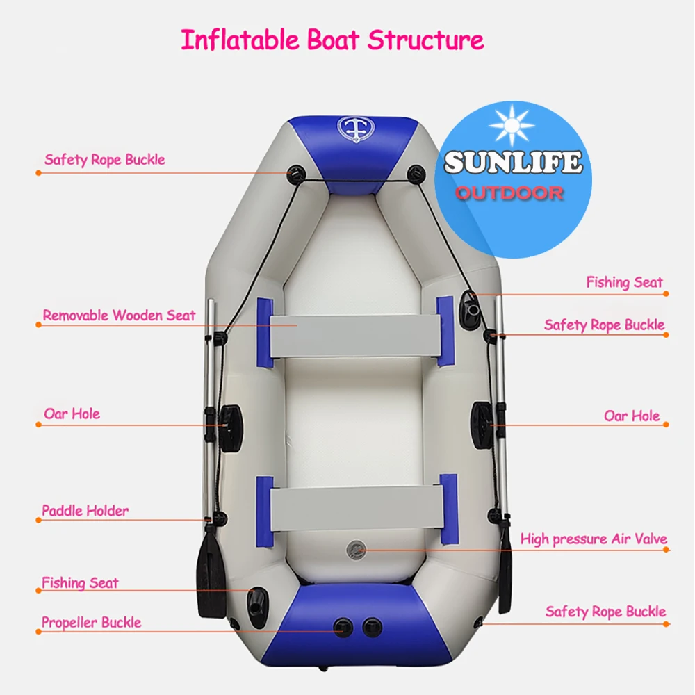 Hot-Sells Cheap Inflatable Boat With Motor 2-6 Person,High Quality 5.7~10.8ft Large Inflatable Fishing Boat,Drop Stitch Bottom