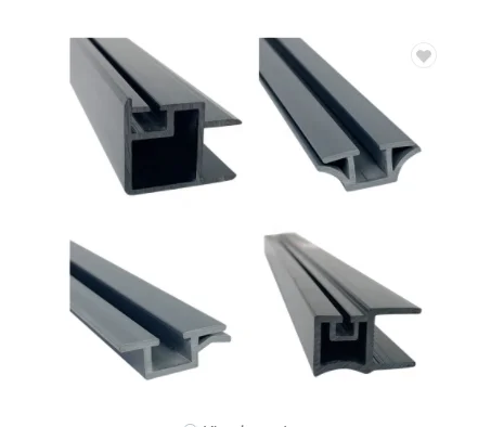 Factory best price door refrigerator upvc sliding hard plastic profile pvc frame profile