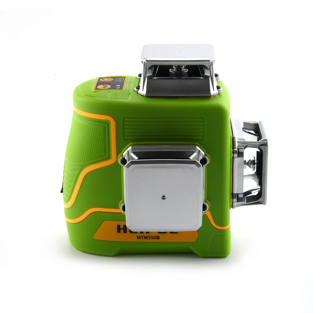 Pro HEIPOE MTM350B  Automatic self-leveling 360 Rotary multi cross green Magnet 12 lines   nivel laser beam leveler
