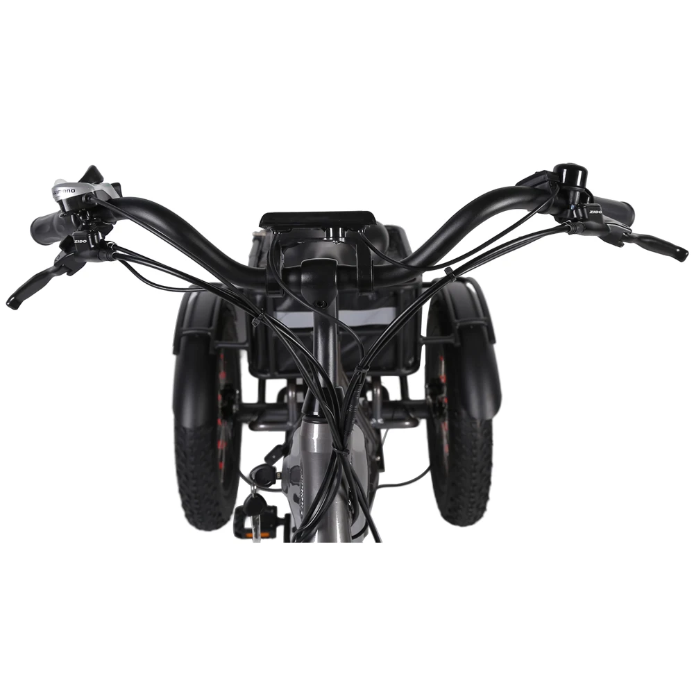Электродвигатель BAFANG bike bosch 500 Вт 7 скоростей 3 колеса Электрический городской велосипед грузовой рама заднего вида etrike для путешествий с детьми