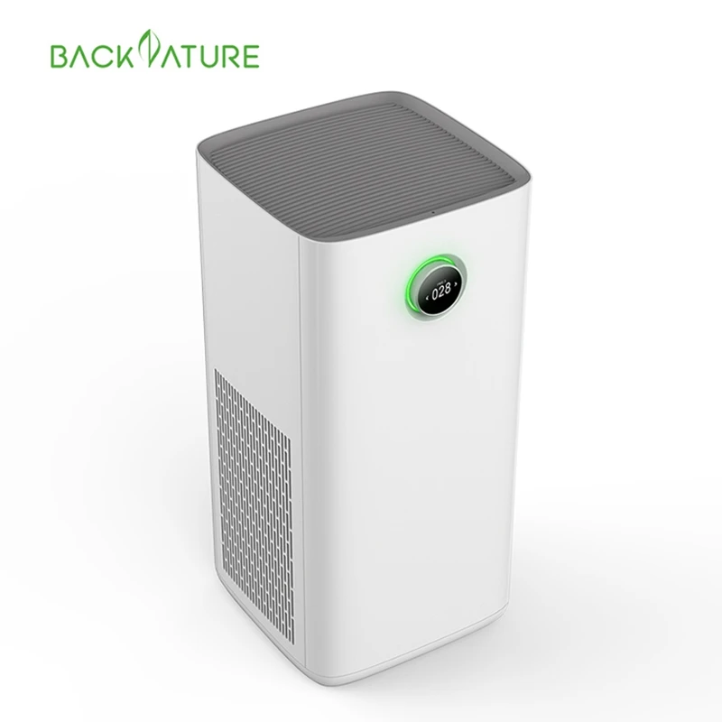 Backnature бытовой очиститель 4-х ступенчатый фильтр HEPA ионизатор УФ воздуха отрицательными ионами для pm 25 с UVC