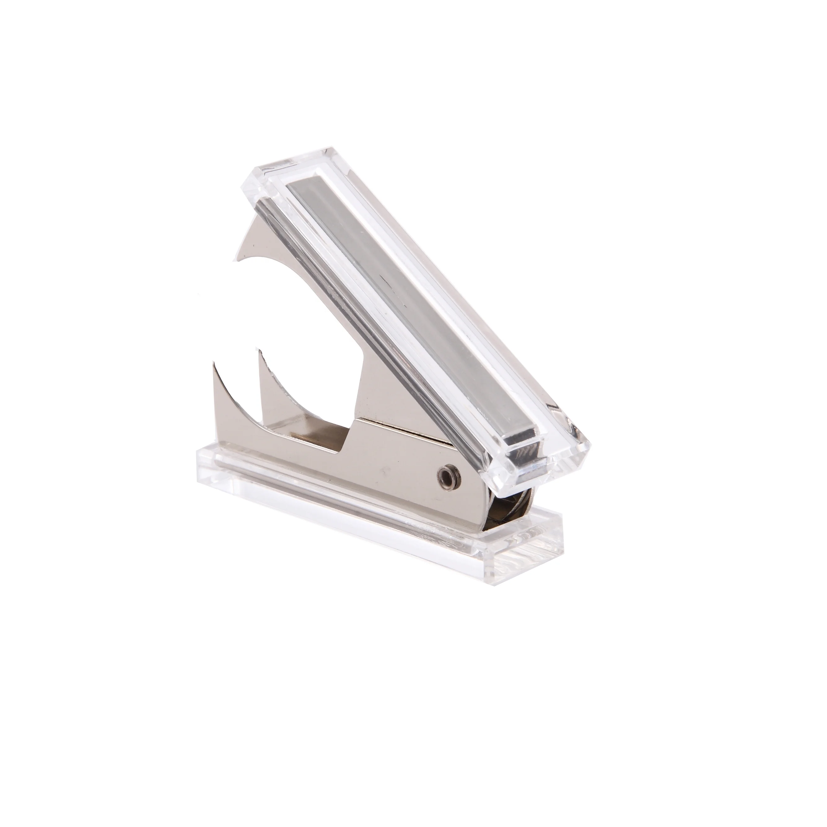 Professional Office Supplies Effort Save Silver Clear Acrylic Staple Remover Tool Staple Remover