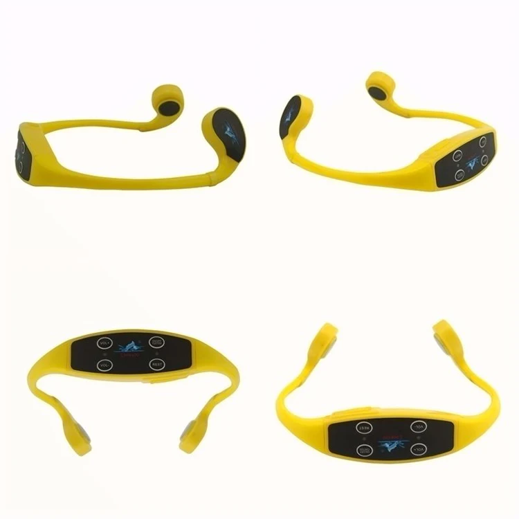 H904 Headphones Receiver Wireless Transmitter Wireless Swimming Training Communication Waterproof Bone Conduction Headsets