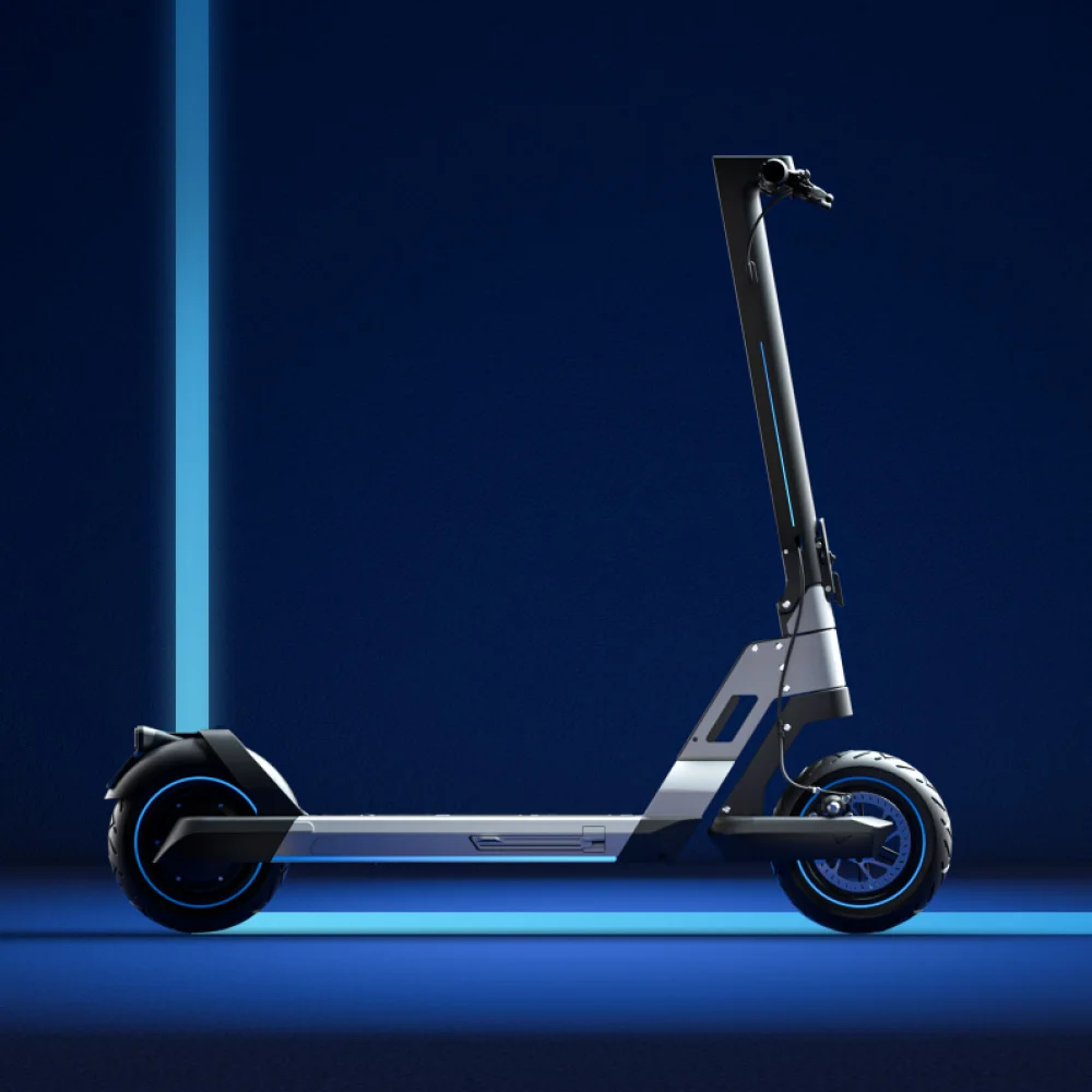 500W E Scoot внедорожник стоячий взрослый Финанс Серебряный 2 колеса портативный складной Trotinette самокат электрический скутер для взрослых