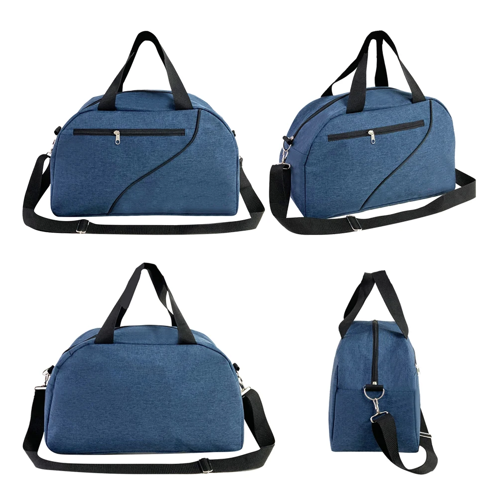 2025 Custom Logo Brand Waterproof Comfortable Fashion Stylish Everywhere Outdoor Sport Travel Gym Duffel Bag with Front Pocket