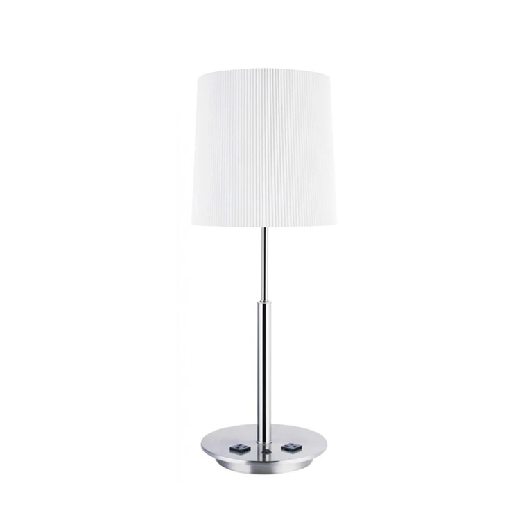 Hotel Room LED Headboard Light Table Lamp with Outlets