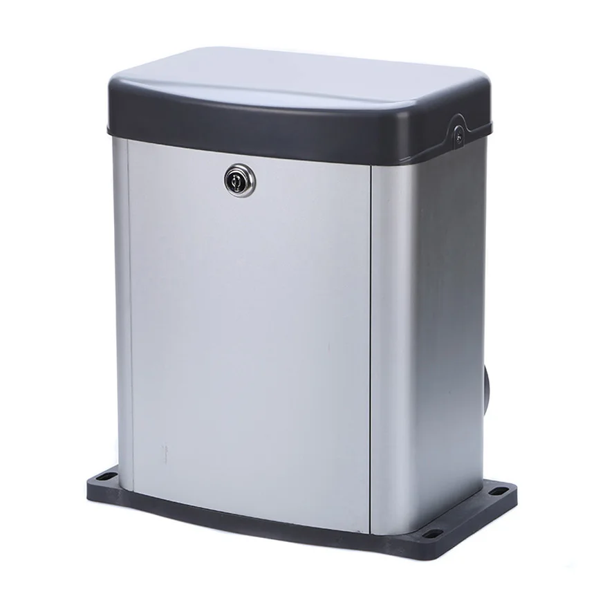 300kg Loading Weight DC24V motor built-in control board and backup battery Solar system compatible Sliding gate operator