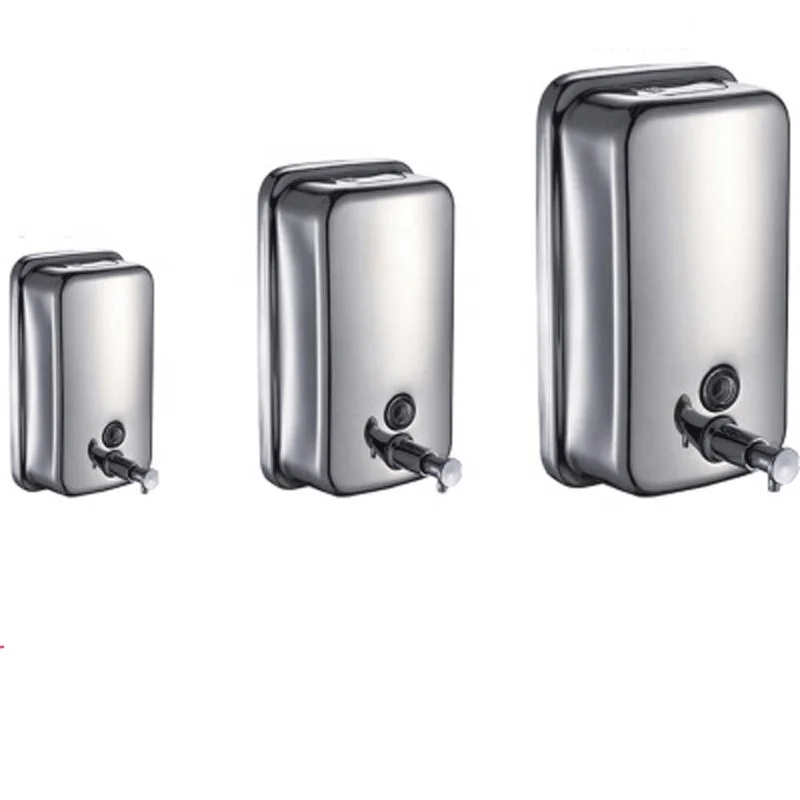 commercial kitchen hotel bathroom stainless steel hand custom ceramic marble wall mount liquid automatic foam soap dispenser