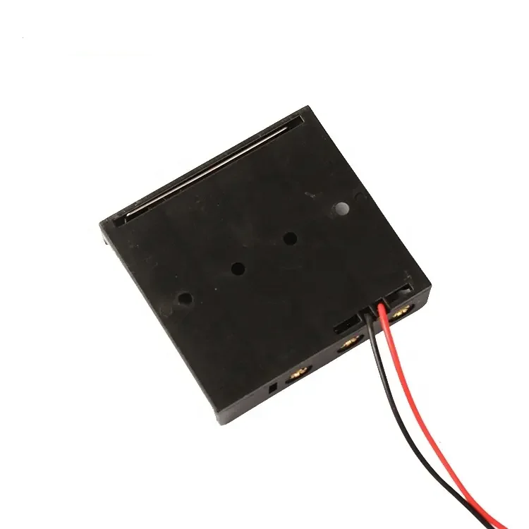 High Quality 4AA Battery Holder case with Wire Battery Holder/box/case Aa