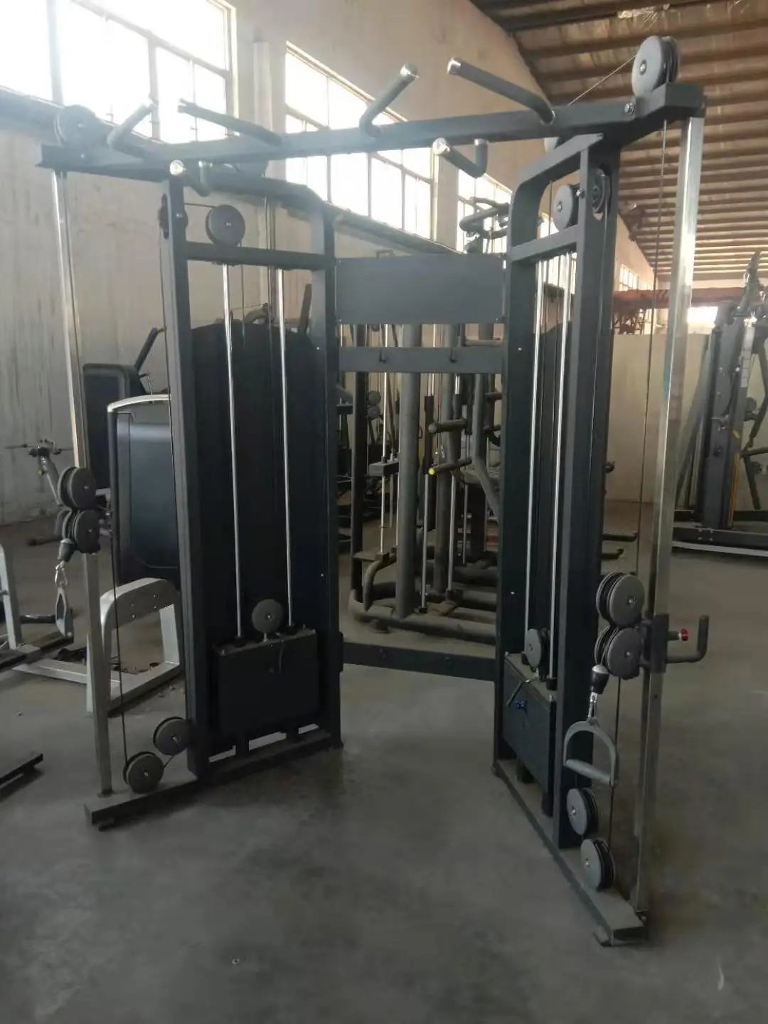 best selling fitness equipment Multifunction Smith Machine & Cable Crossover/Gym Machine multi functional trainer
