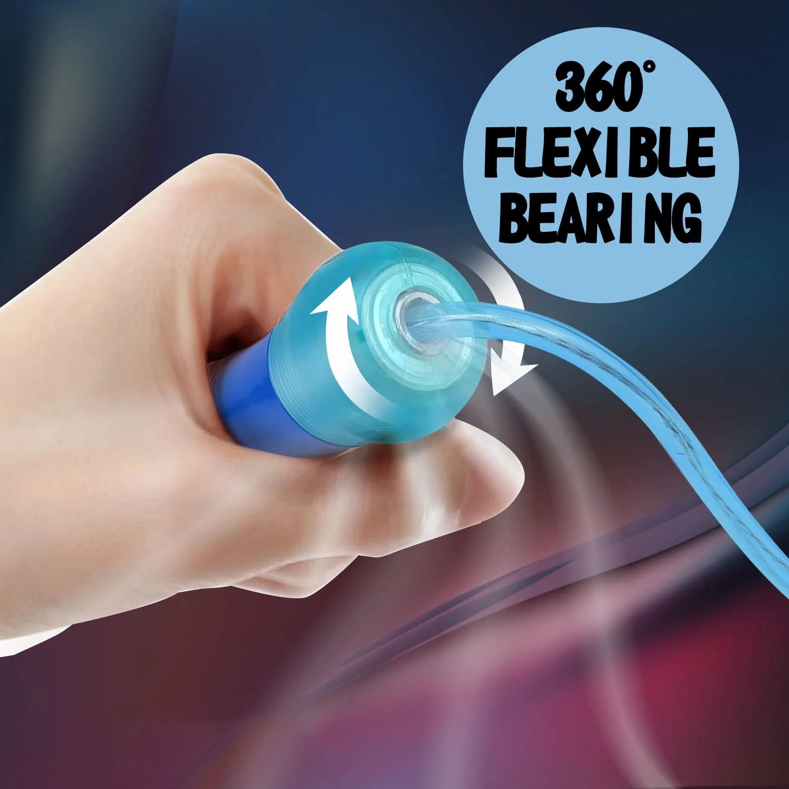 Multiple Colors Adjustable Luminous Colorful Skipping Ropes Fitness Exercise LED Jump Rope for Kids