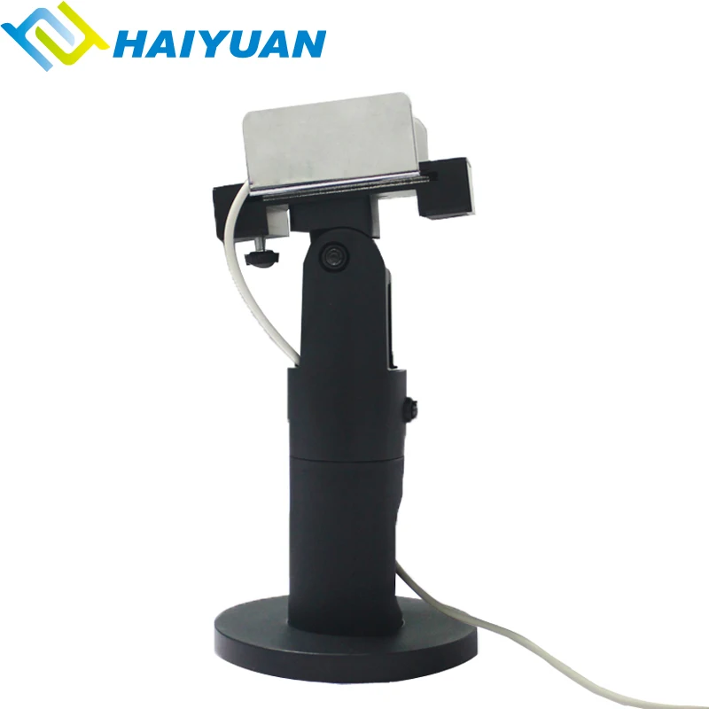 Metal 270 degree rotatable credit card transaction POS machine terminal stand holder