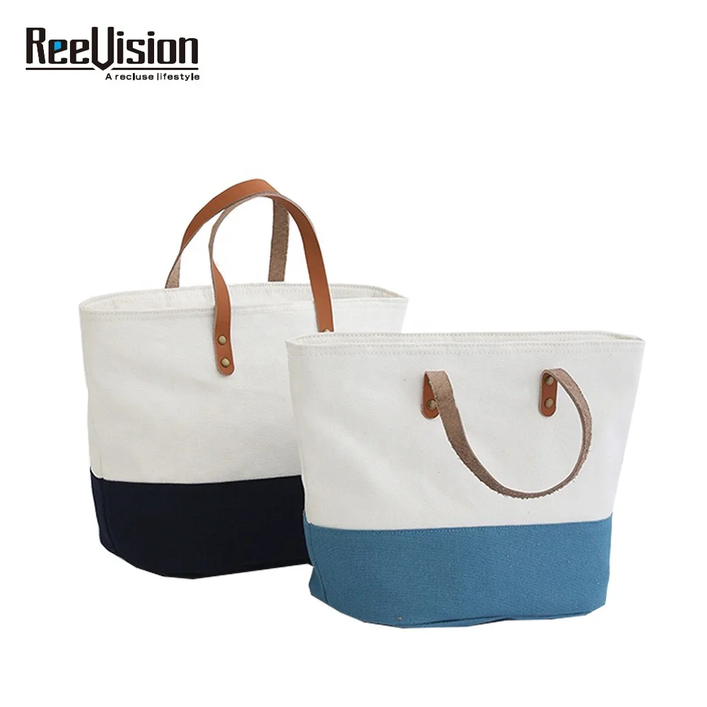 insulated Classic style Beach Bag shopping Tote cooler Bag PU Shoulder Bag