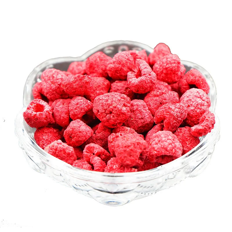 Great Material Organic Fruits Freeze Dried Healthy Food Freeze Drying Raspberry Snacks