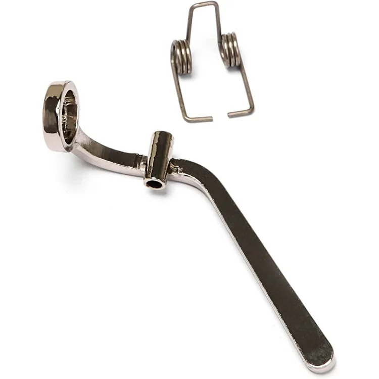 Trombone Water Key Spit Valve Assembly Set Cork Pad Plastic Steel Trombone Accessory