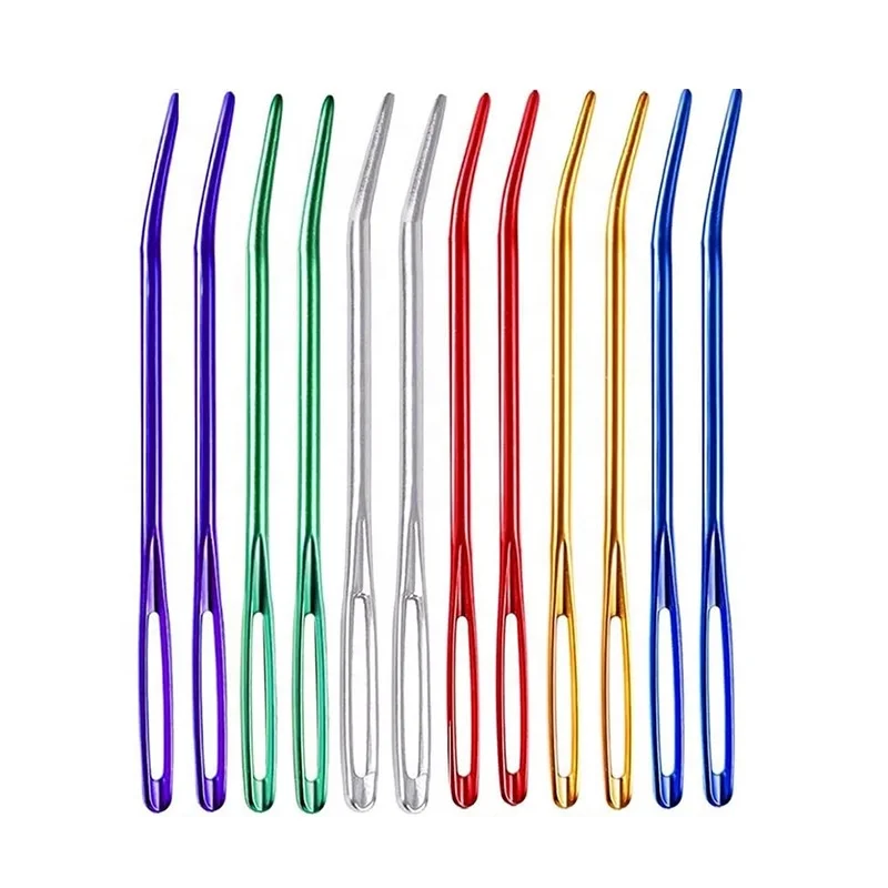 Bent Tip Tapestry Needle Knitting Crochet Needles Knit DIY Tools Needle Craft Supplies from Manufacturer