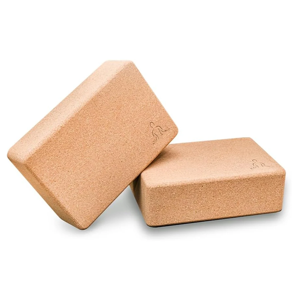 Tellus Fitness Premium Brick with Natural Cork from Portuguese Yoga Cork Block