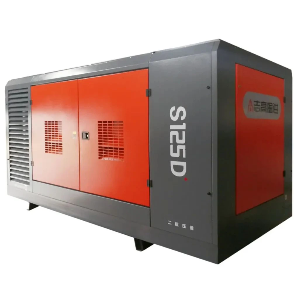 Factory direct supply diesel mobile air compressor for drilling machines
