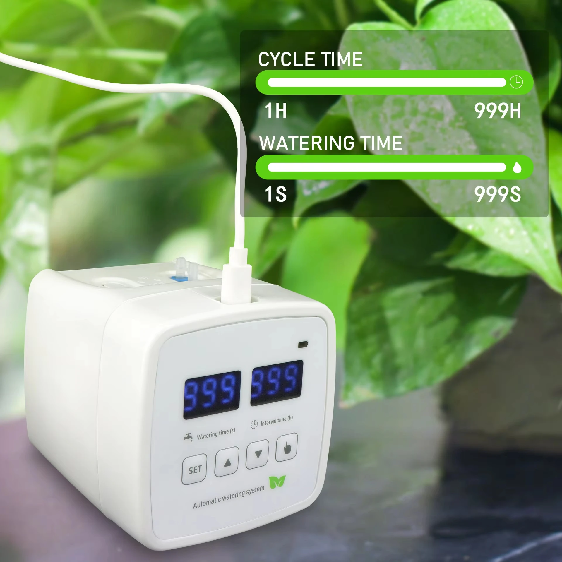 Automatic Watering System Smart timing plant irrigation controller intelligent flower watering device watering dripping Tools