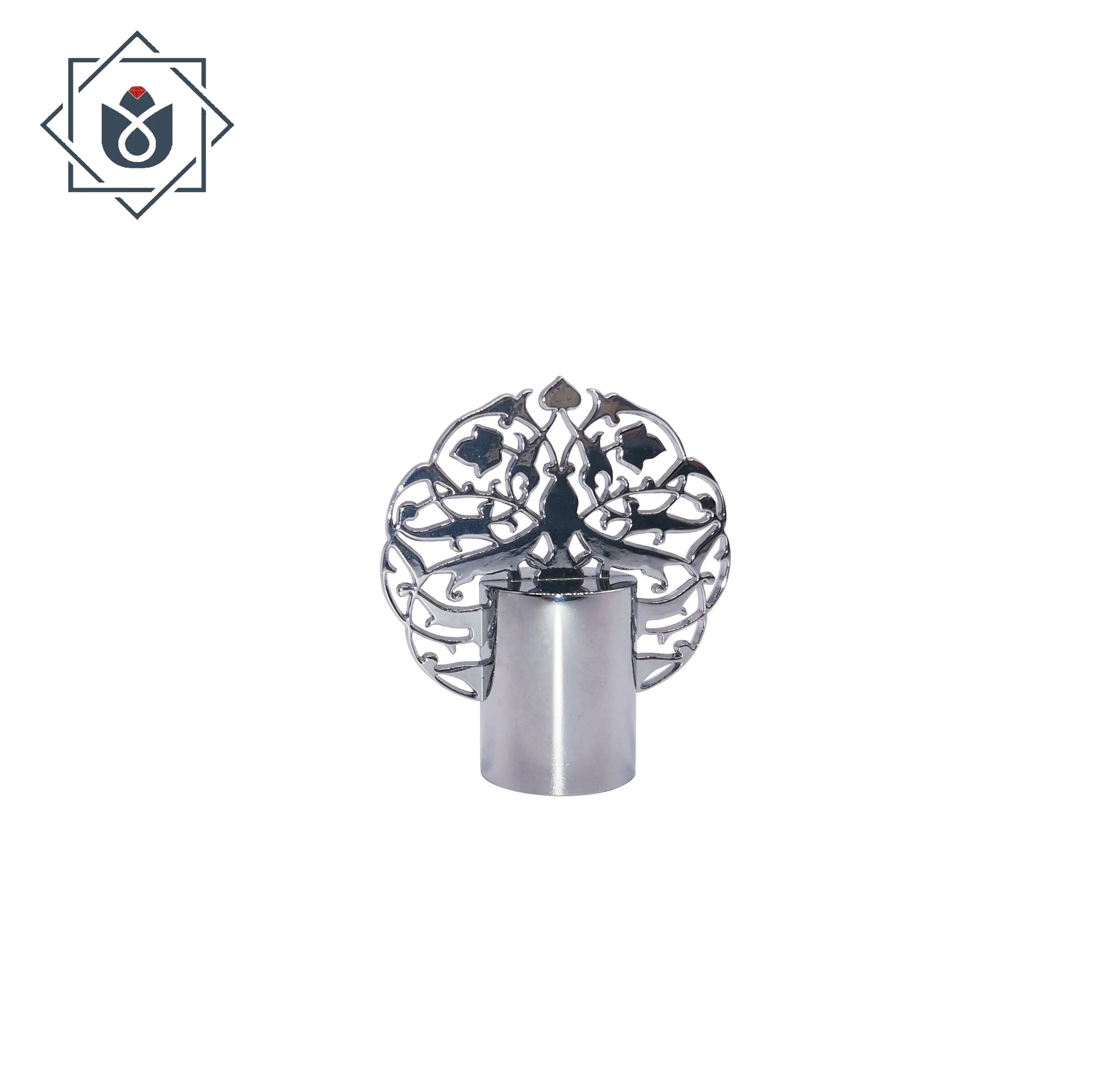 Wholesale Bottle Cap Zamac Cap Sliver Customized Zinc Perfume Cap