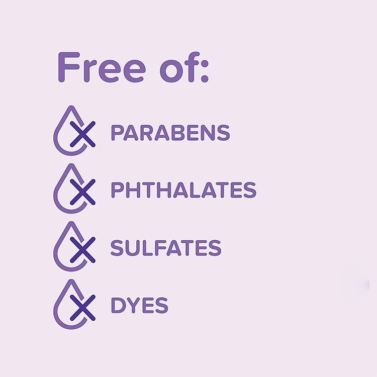 Custom LOGO Lavender Scent Foaming Bath Bubble Bath Baby