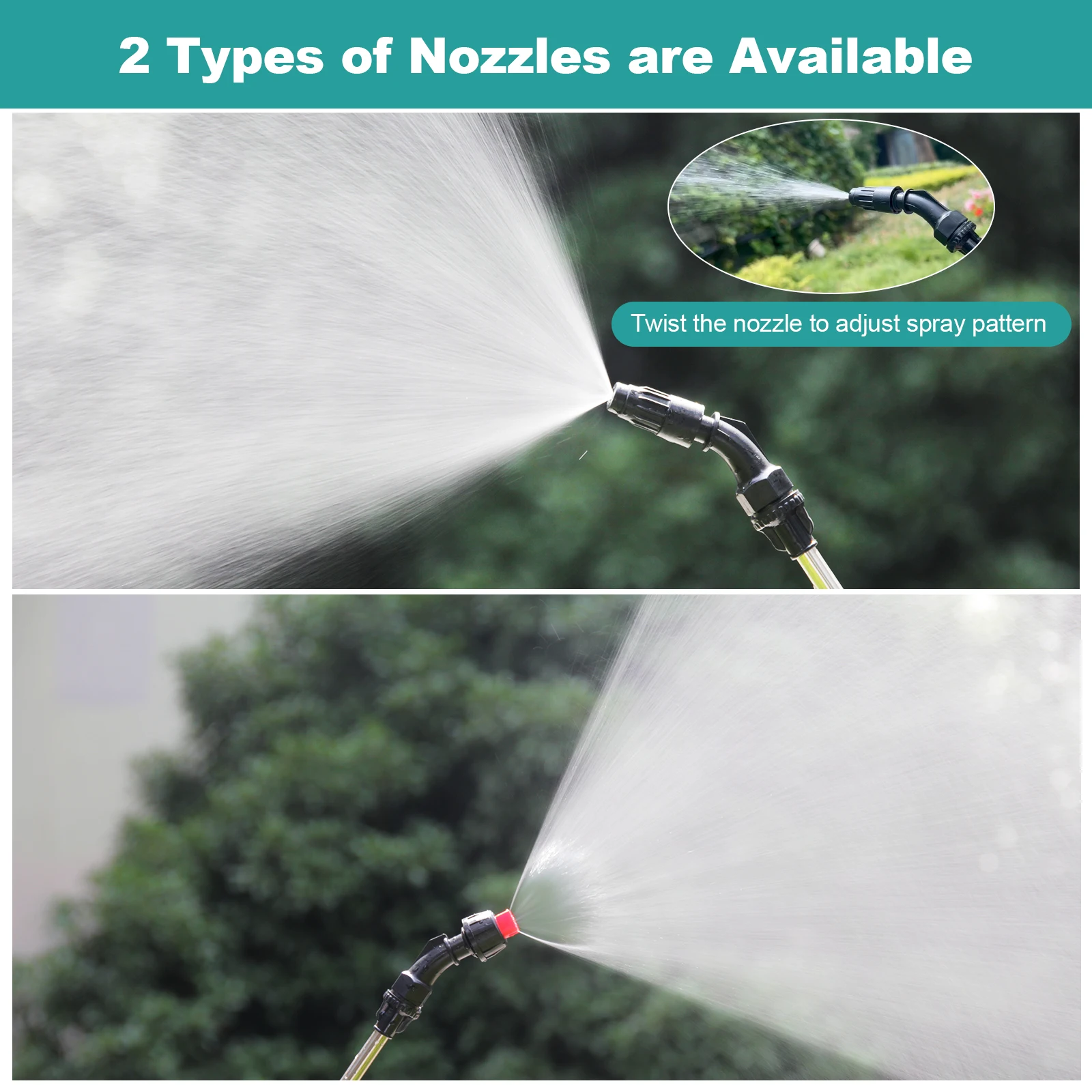 Rechargeable Battery Electric Garden Sprayer 5L Water Bottle Garden Plastic Sprayer For Sale Portable Sprayer