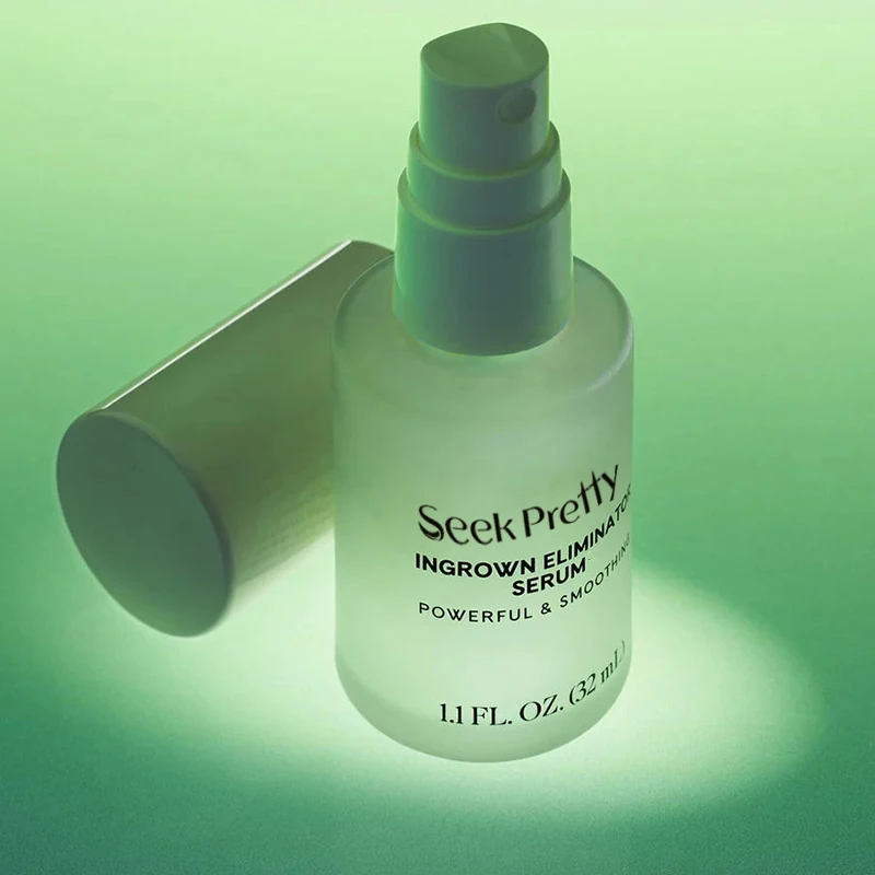 Private Label Ingrown Hair Stopper Eliminator Lactic Acid Witch Hazel Balance Smooth Ingrown Hair Serum Spray