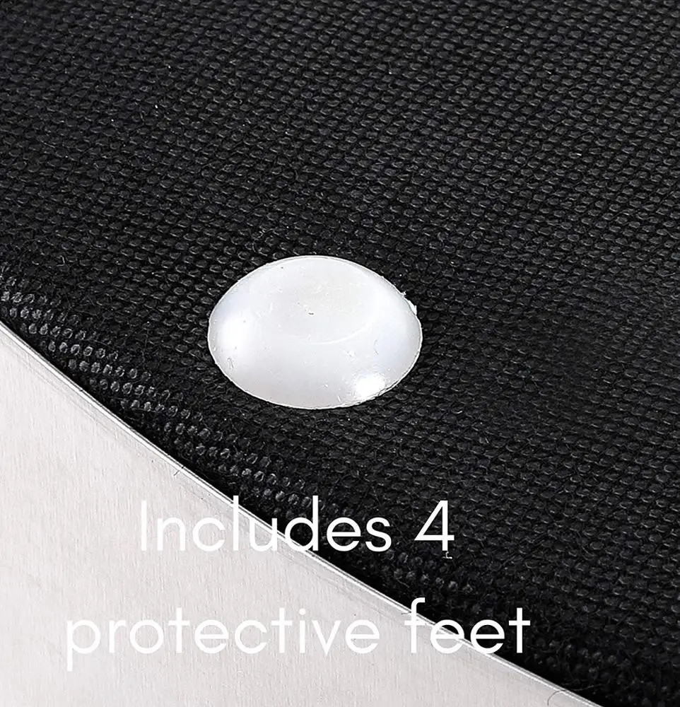 Laynsino Home furniture Velvet Fabric round stool Silver metal base Design Footstool