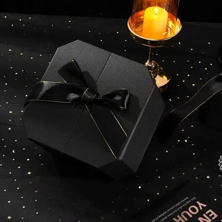 Custom Logo Cardboard Jewelry Gift Box Necklace Drawing Box Package Slide Drawer Paper Box With Black Foam For Jewelry Packaging