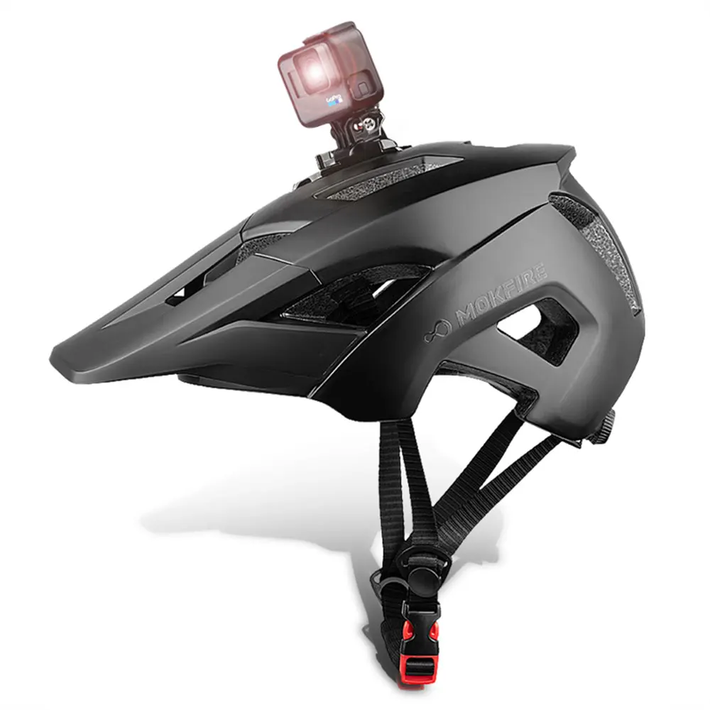 OEM Lightweight Dual Sport Helmet PC EPS Integrated Road Mountain Bike Gear Protective Head Guard Safety Features Riding Sports