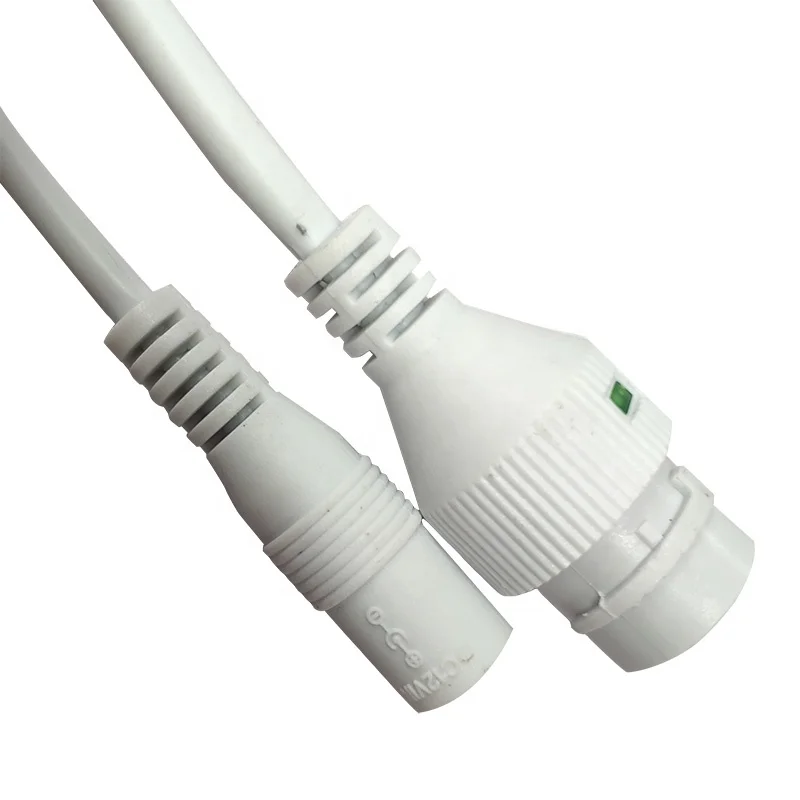  Водонепроницаемый кабель POE LAN и постоянного тока на заказ для модуля платы IP-камеры видеонаблюдения с погодозащищенным разъемом