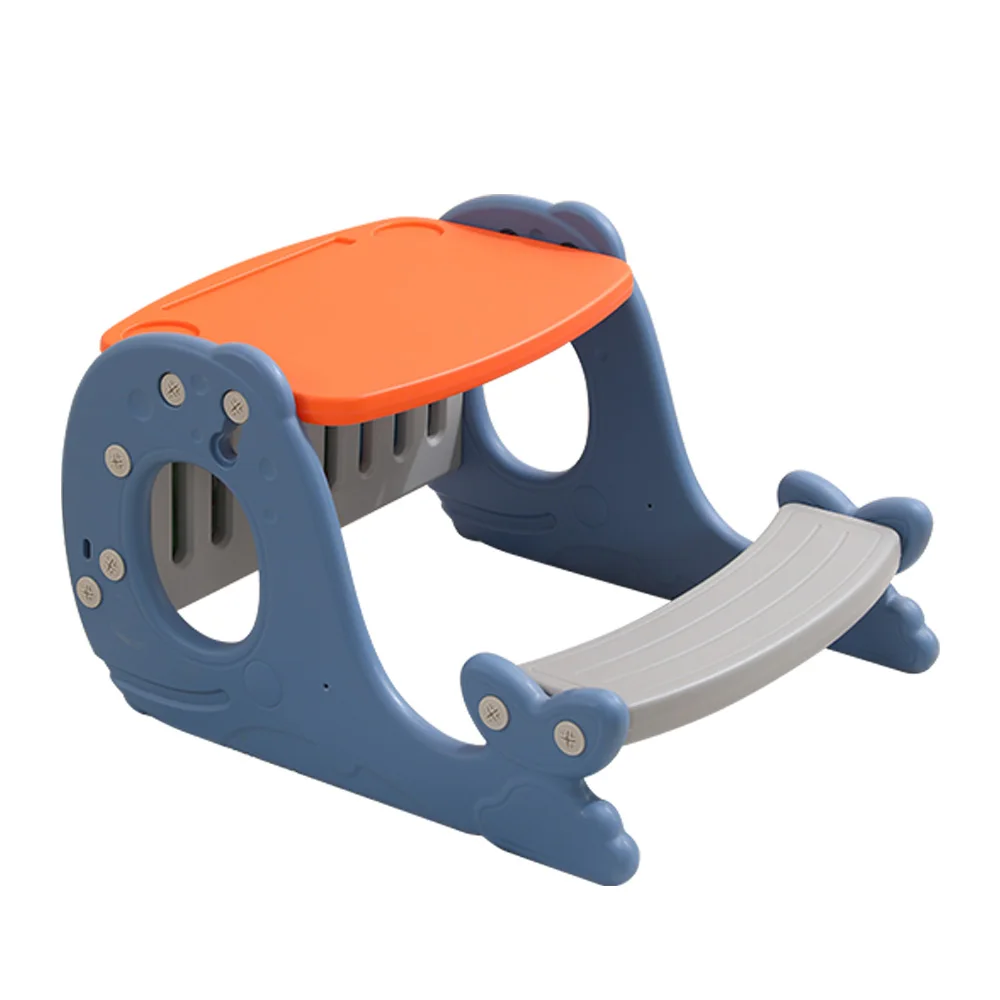 Multifunctional whale shape play and learn table modern design activity table for school dining bedroom and kitchen use