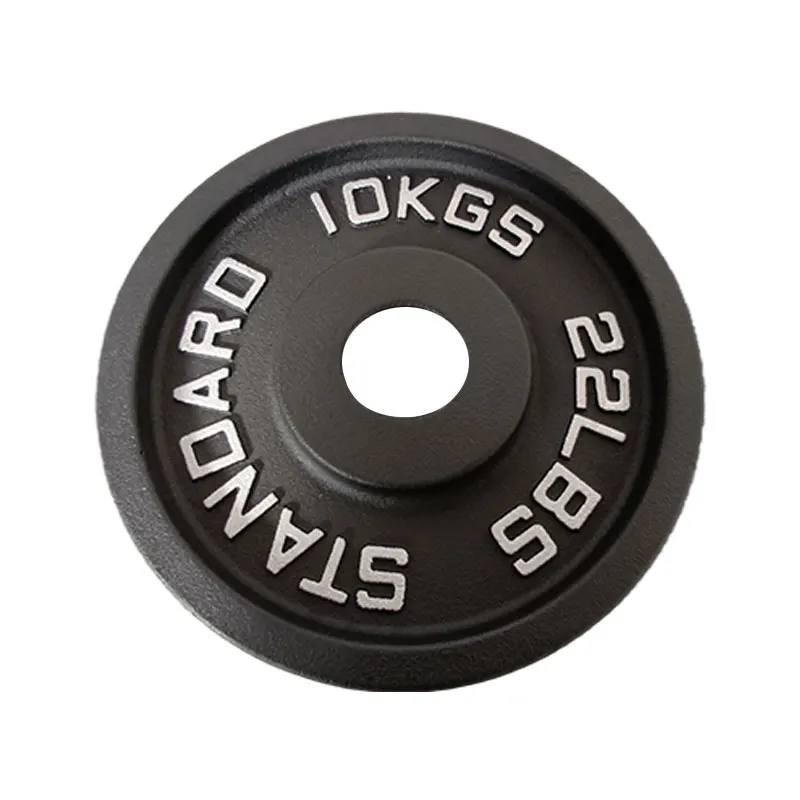 Gym Equipments Free Weight Lifting 45lb 50mm Cast Iron Weight Plates For Sale
