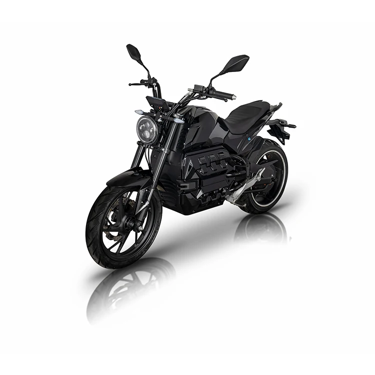 Amoto big power 5000W electric motorcycle 100 km/h fast speed big tire electric scooter 72V 50AH lithium battery citycoco
