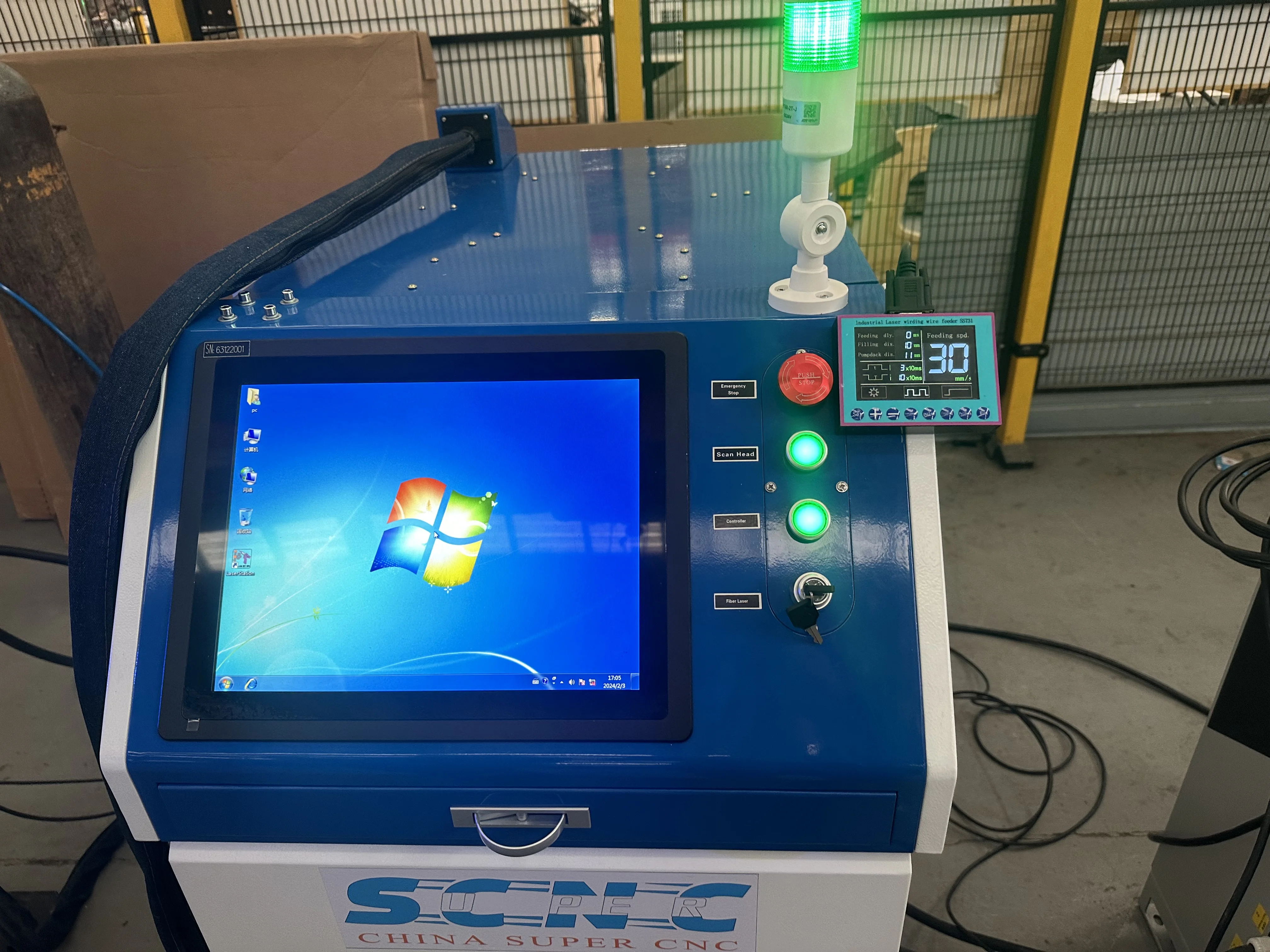 Supercnc 1500 Вт 2000 3000 нержавеющая алюминиевая труба Сварочный позиционер автоматическая рука робот лазерный сварочный аппарат