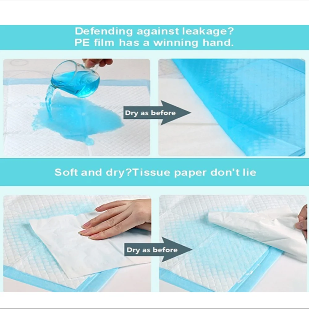 OEM disposable baby under pads baby urine bed pad,baby blue  underpad sheet at wholesales price Welcome to book