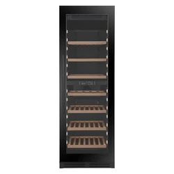 VI122DT 316L Dual Zone Compressor Wine Refrigerator Vino Champagne 110 Bottles Tall Commercial Wine Cellar For Red Wine