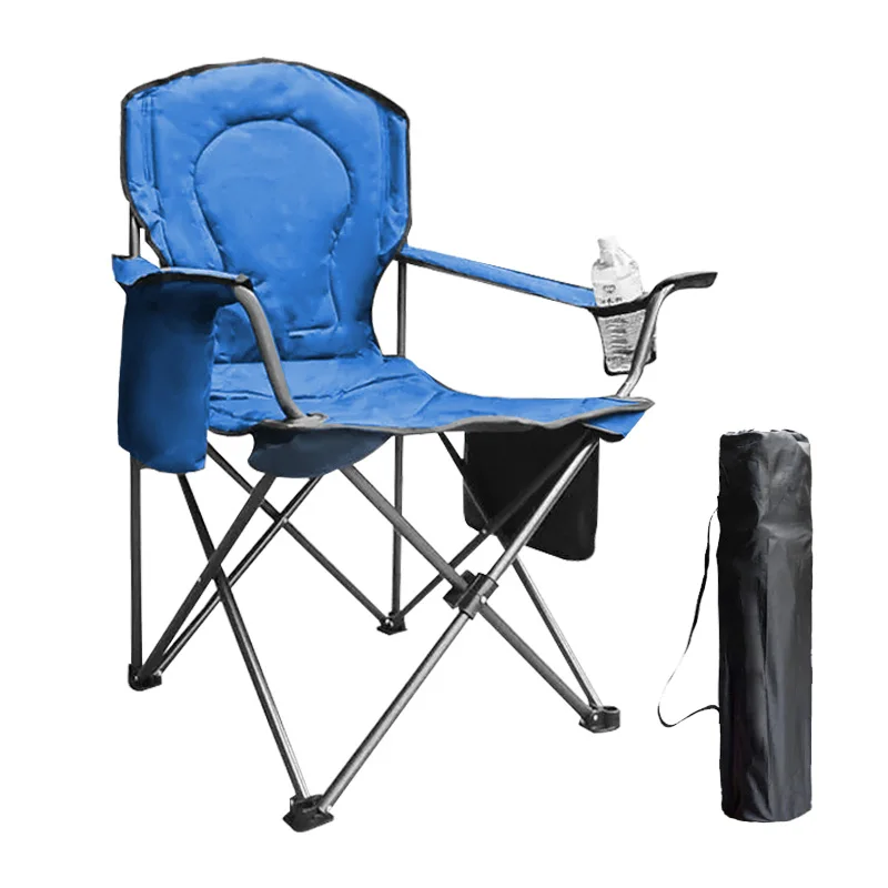 High Quality Compact Collapsible Outdoor Folding Camping Beach Fishing Chair With Carrying Bag