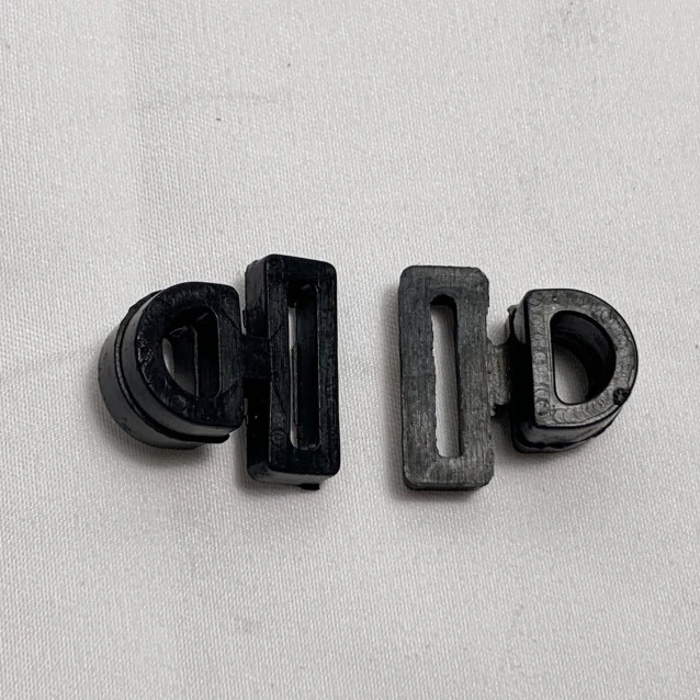 Hot Selling Accordion Fitting Rubber Cushion Buffer Pad Size L 20mm H 20mm THK 3.4mm Octagonal Rubber Buffer