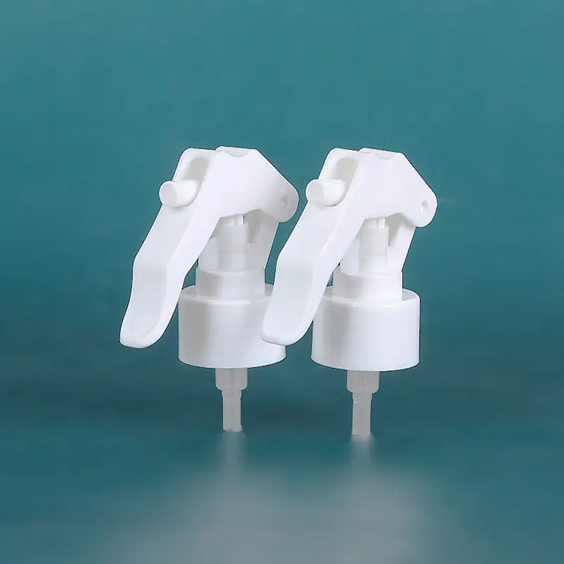 White Plastic 28-410 Trigger Sprayer Adjustable Nozzle 28mm Trigger Sprayer White