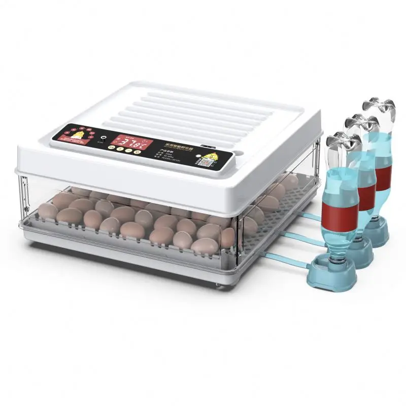 cheap chicken Household 48 Capacity Full Automatic Egg Incubator For Chicken Duck Goose Birds heating element for egg incubator
