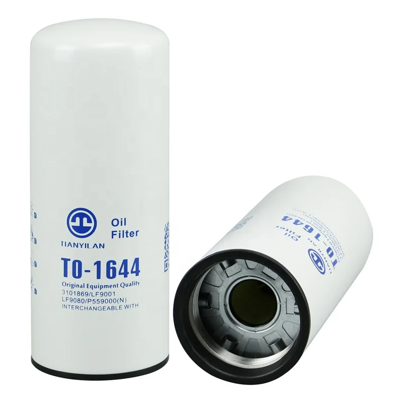 Oil Filter P559000 P550949 LF9001 Used For Excavators, Forklifts, Trucks, Loaders, Buses And Other Mechanical Equipment