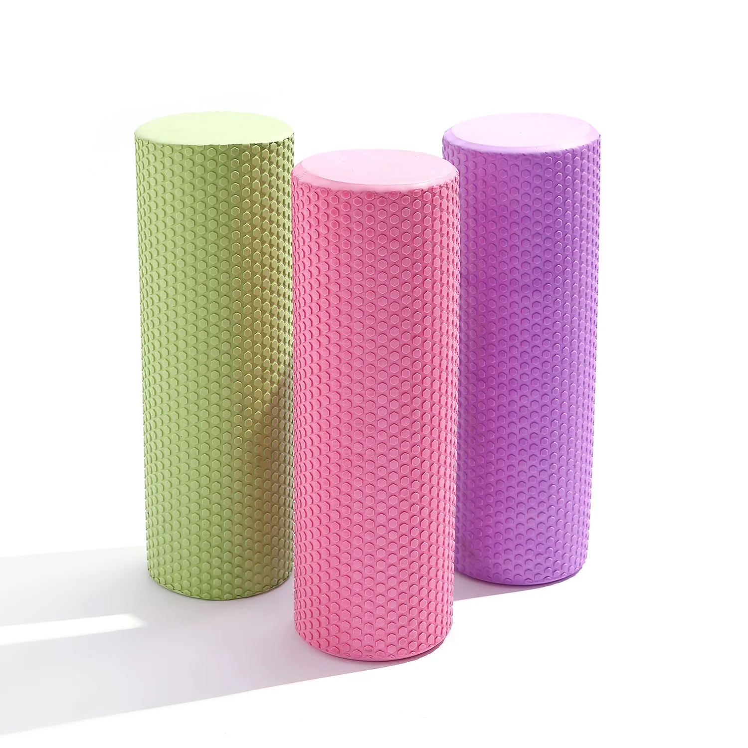 Collapsible Foam Roller Set for Yoga and Fitness, Including Vibration Foam Roller and Water Bottle, Available for Wholesale