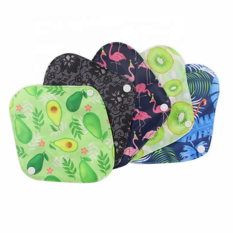 Ohbabyka Cloth Menstrual Pads For Ladies Reusable Sanitary Napkins