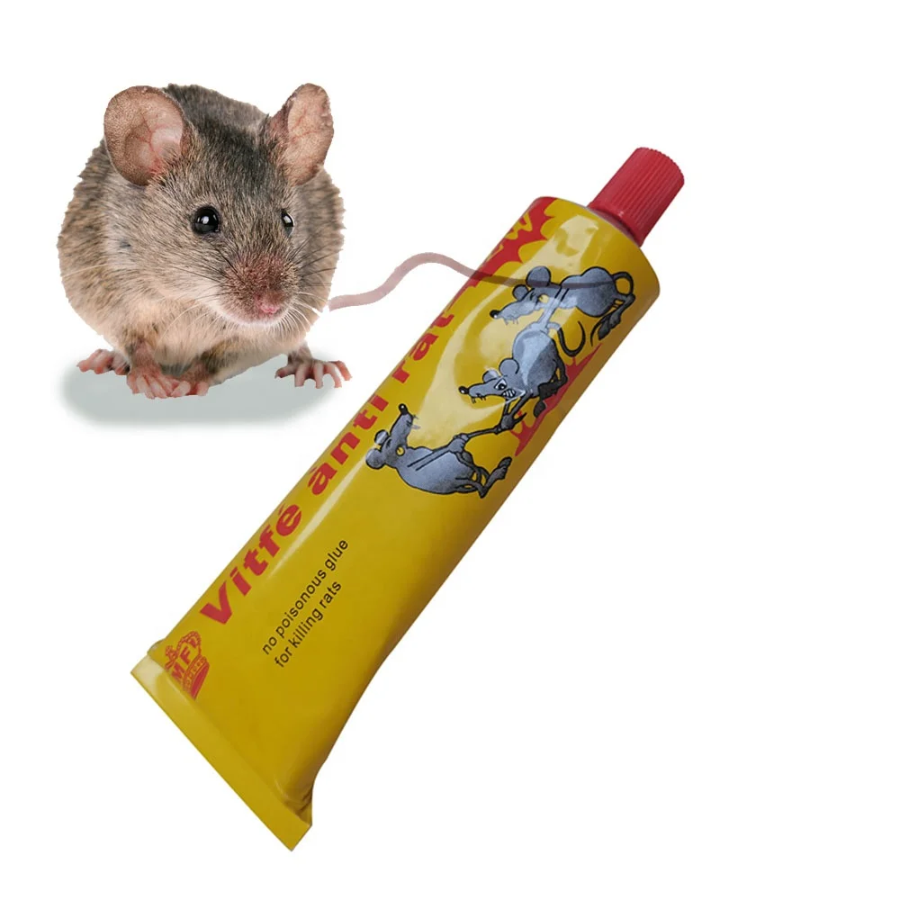 Household  Mouse Trapper Mice Killer Glue Trap 135g Tube Glue Rat Control Use