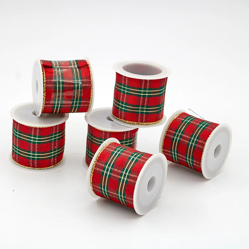 Manufacturers supply wholesale three tops 2.5cm British style sub-yarn-dyed webbing polyester color ribbon