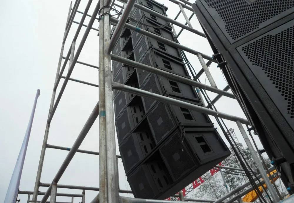speaker line array 2x12inch active line array with amplifier VT4888A